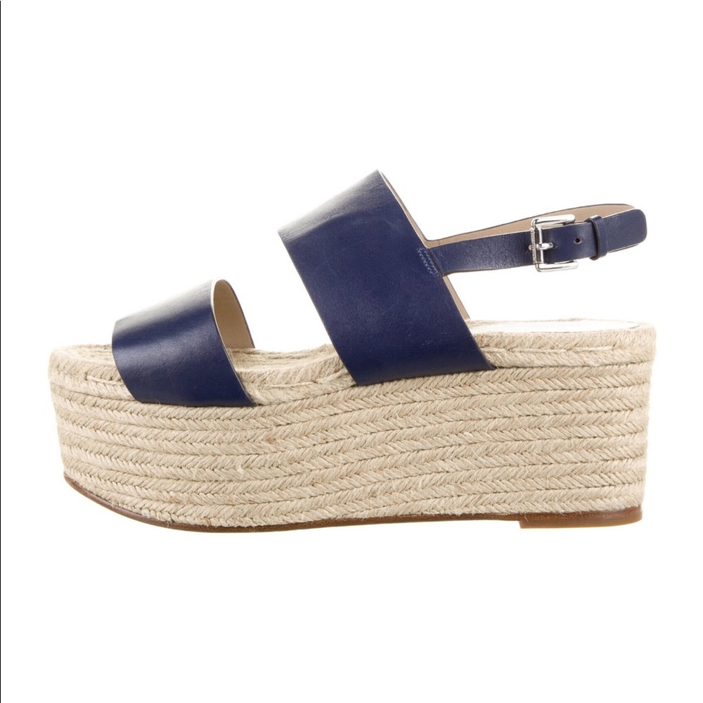 MICHAEL KORS LEATHER ESPADRILLES - Picture 2 of 5